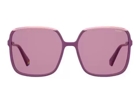 Солнцезащитные очки Polaroid PLD 6128/S A30590F Розовый, Oversized - 2