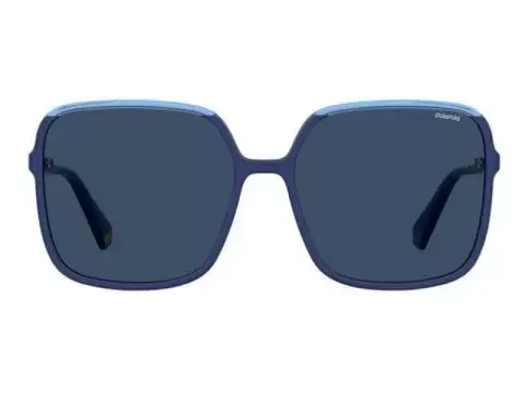 Солнцезащитные очки Polaroid PLD 6128/S PJP59C3 Синий, Oversized - 2