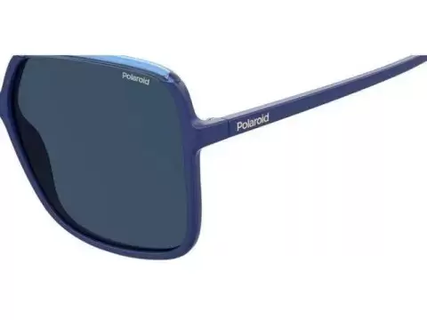 Солнцезащитные очки Polaroid PLD 6128/S PJP59C3 Синий, Oversized - 4