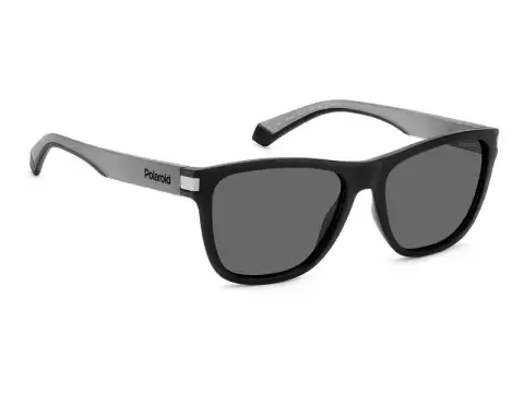 Сонцезахисні окуляри Polaroid PLD 2138/S O6W56M9 Сірий, Чорний, Вайфарер - 2