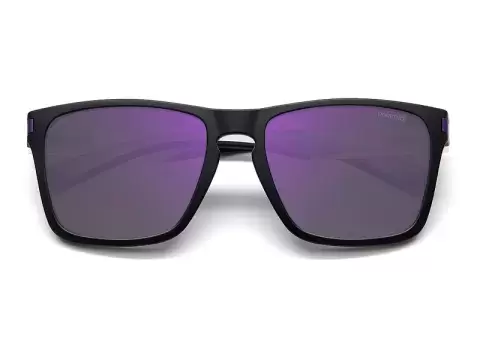 Сонцезахисні окуляри Polaroid PLD 2139/S 5F356MF Фіолетовий, Чорний, Вайфарер - 4