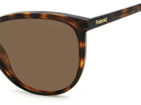 Сонцезахисні окуляри Polaroid PLD 4138/S 08655SP Коричневий, Гавана, Кругла - 5