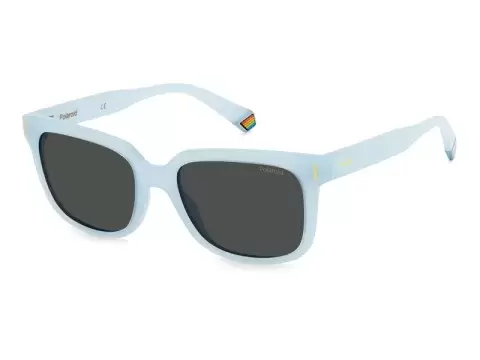 Сонцезахисні окуляри Polaroid PLD 6191/S MVU54M9 Бірюзовий, Прямокутна - 1