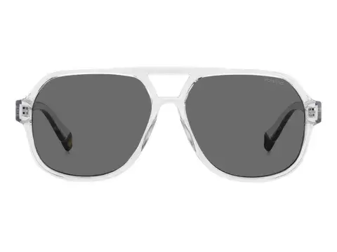 Сонцезахисні окуляри Polaroid PLD 6193/S 90057M9 Прозорий, Авіатор - 3