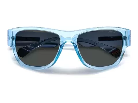 Сонцезахисні окуляри Polaroid PLD 6197/S MVU55M9 Бірюзовий, Прямокутна - 4