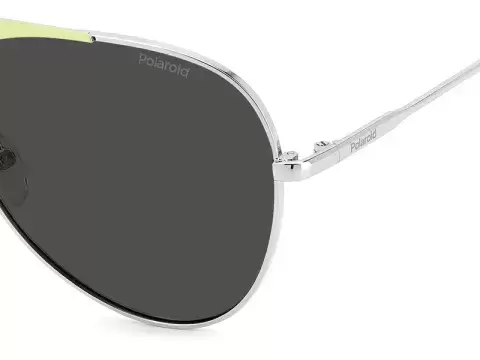 Сонцезахисні окуляри Polaroid PLD 6200/S/X KU261M9 Жовтий, Срібний, Авіатор - 5