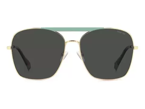 Сонцезахисні окуляри Polaroid PLD 6201/S/X 3JN59M9 Золотий, Зелений, Вайфарер - 3