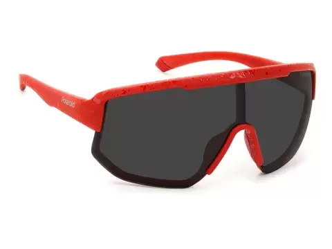 Сонцезахисні окуляри Polaroid PLD 7047/S 0Z399M9 Червоний, Маска - 2