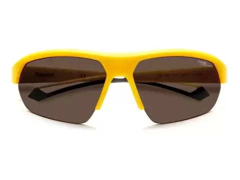 Сонцезахисні окуляри Polaroid PLD 7048/S 2V76547 Жовтий, Прямокутна - 4