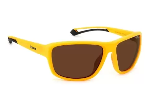 Сонцезахисні окуляри Polaroid PLD 7049/S 2V76247 Жовтий, Прямокутна - 2
