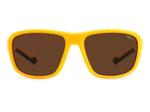 Сонцезахисні окуляри Polaroid PLD 7049/S 2V76247 Жовтий, Прямокутна - 3