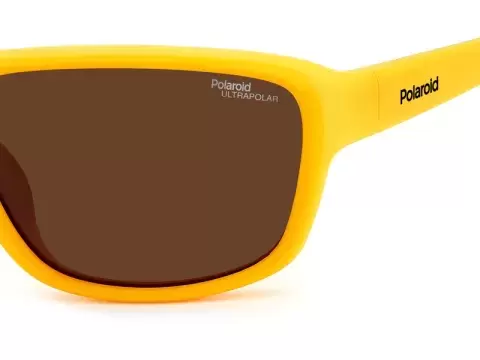 Сонцезахисні окуляри Polaroid PLD 7049/S 2V76247 Жовтий, Прямокутна - 5