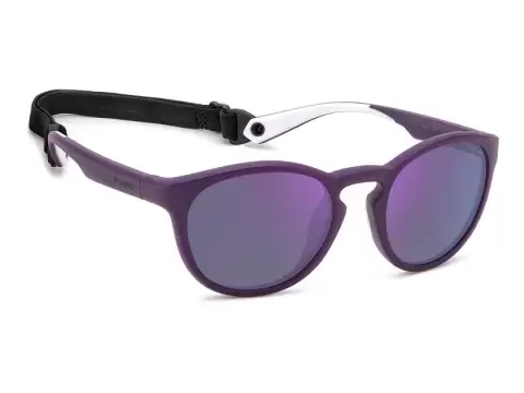 Сонцезахисні окуляри Polaroid PLD 7050/S B3V52MF Фіолетовий, Кругла - 2