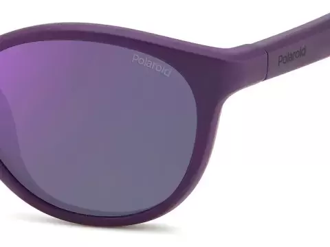 Сонцезахисні окуляри Polaroid PLD 7050/S B3V52MF Фіолетовий, Кругла - 5