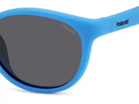 Сонцезахисні окуляри Polaroid PLD 7050/S MVU52M9 Бірюзовий, Кругла - 5