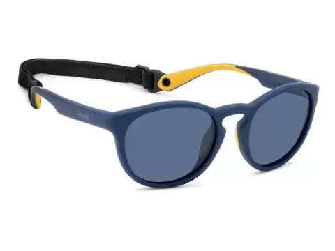 Сонцезахисні окуляри Polaroid PLD 7050/S PJP52C3 Синій, Кругла - 2