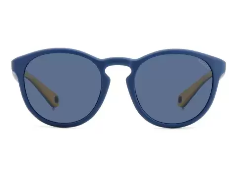Сонцезахисні окуляри Polaroid PLD 7050/S PJP52C3 Синій, Кругла - 3