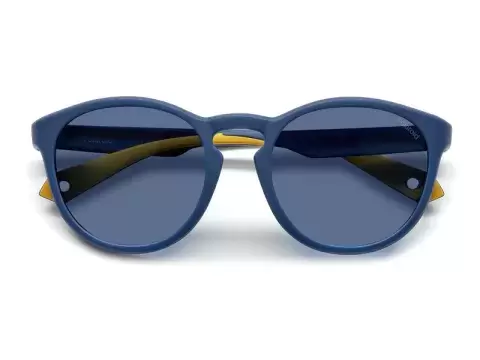 Сонцезахисні окуляри Polaroid PLD 7050/S PJP52C3 Синій, Кругла - 4