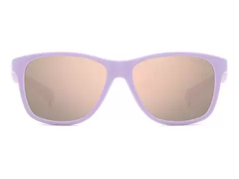 Сонцезахисні окуляри Polaroid PLD 8052/S QCK47JQ дитячі Рожевий, Фіолетовий, Вайфарер - 3