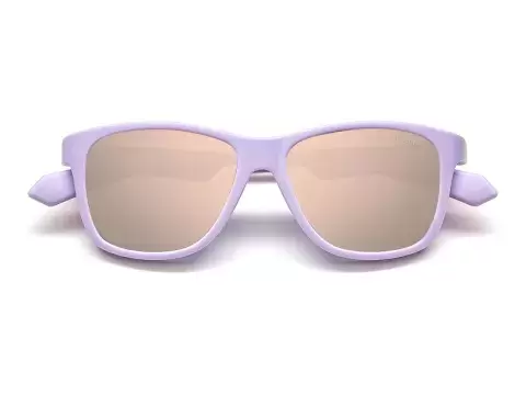 Сонцезахисні окуляри Polaroid PLD 8052/S QCK47JQ дитячі Рожевий, Фіолетовий, Вайфарер - 4