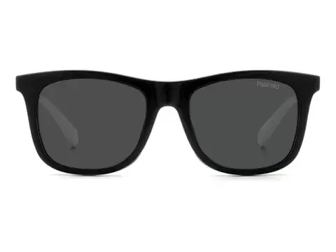 Сонцезахисні окуляри Polaroid PLD 8055/CS 9HT46M9 дитячі Бежевий, Чорний, Вайфарер - 3