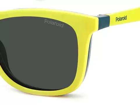 Сонцезахисні окуляри Polaroid PLD 8055/CS GP746M9 дитячі Зелений, Жовтий, Вайфарер - 6