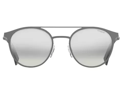 Сонцезахисні окуляри Polaroid PLD 2052/S KB7511A Сірий, Кругла - 2