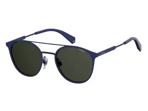Сонцезахисні окуляри Polaroid PLD 2052/S PJP51M9 Синій, Round - 1