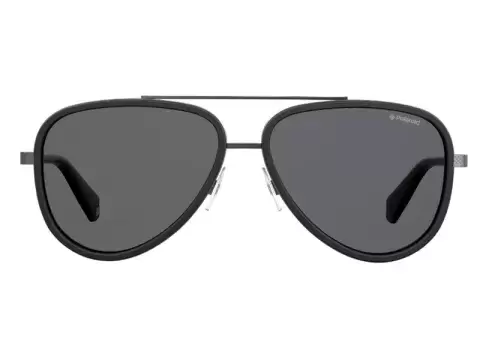 Сонцезахисні окуляри Polaroid PLD 2073/S 00357M9 Чорний, Срібний, Aviator - 2