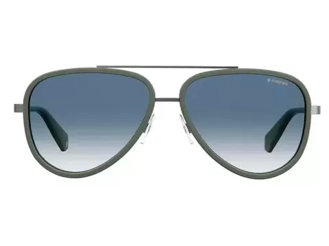 Сонцезахисні окуляри Polaroid PLD 2073/S 1ED57Z7 Оливковий, Срібний, Aviator - 2