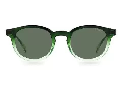 Сонцезахисні окуляри Polaroid PLD 2096/S 1ED48UC Зелений, Round - 2