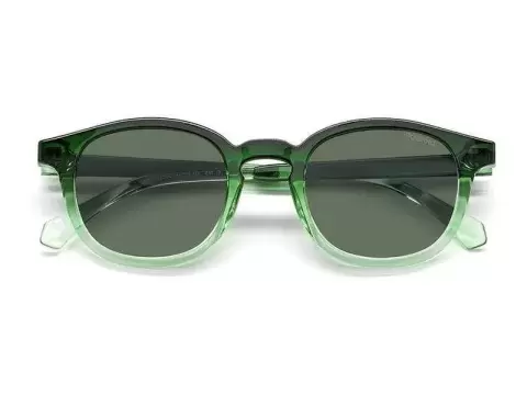 Сонцезахисні окуляри Polaroid PLD 2096/S 1ED48UC Зелений, Round - 5