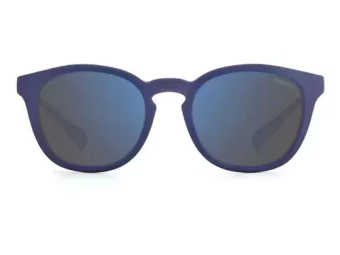 Сонцезахисні окуляри Polaroid PLD 2127/S XW0525X Синій, Сірий, Round - 2