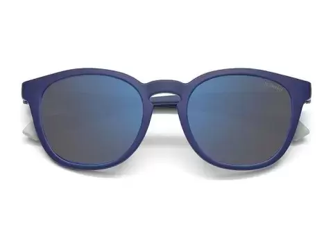 Сонцезахисні окуляри Polaroid PLD 2127/S XW0525X Синій, Сірий, Round - 5