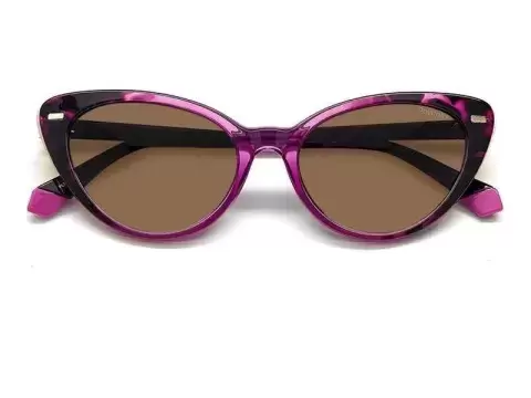 Сонцезахисні окуляри Polaroid PLD 4109/S 0T452SP Рожевий, Cat Eye - 5