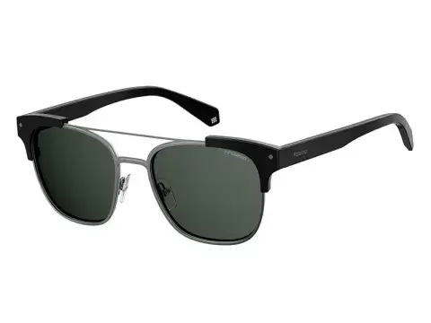 Сонцезахисні окуляри Polaroid PLD 6039/S/X 80754M9 Чорний, Срібний, Wayfarer - 1
