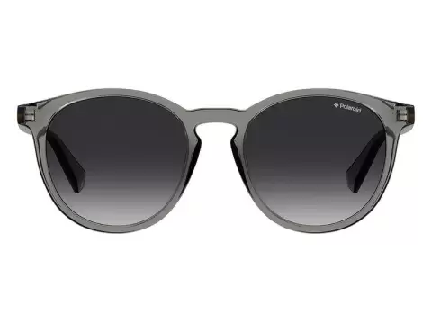 Сонцезахисні окуляри Polaroid PLD 6098/S KB751WJ Сірий, Прозорий, Round - 2