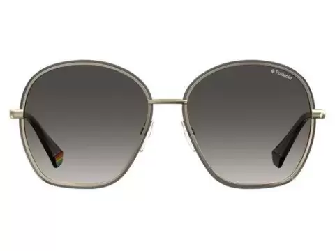 Сонцезахисні окуляри Polaroid PLD 6113/S 2M256LB Золотий, Oversized - 2