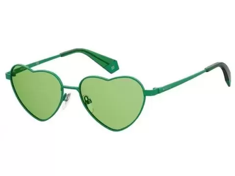 Сонцезахисні окуляри Polaroid PLD 6124/S 1ED54UC Зелений, Oversized - 1
