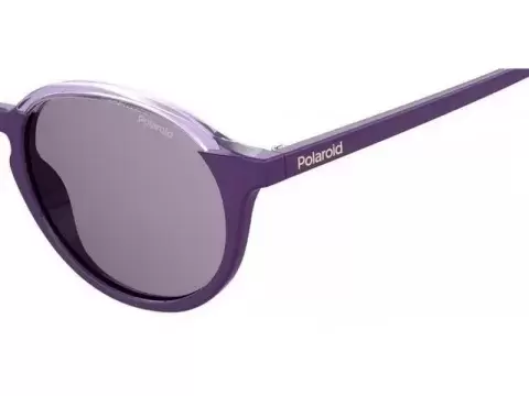 Сонцезахисні окуляри Polaroid PLD 6125/S B3V50KL Фіолетовий, Round - 4