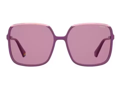 Сонцезахисні окуляри Polaroid PLD 6128/S A30590F Рожевий, Oversized - 2