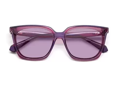 Сонцезахисні окуляри Polaroid PLD 6160/S S1V62KL Рожевий, Wayfarer - 5