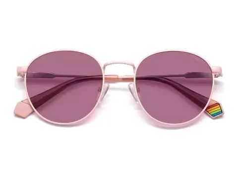 Сонцезахисні окуляри Polaroid PLD 6171/S 35J510F Рожевий, Кругла - 4