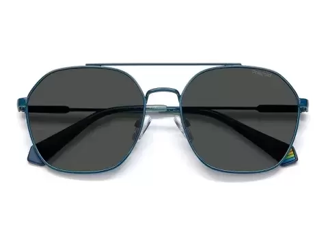 Сонцезахисні окуляри Polaroid PLD 6172/S MR857M9 Бірюзовий, Нестандартна - 4