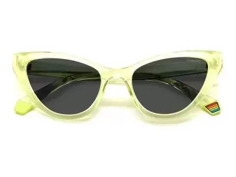 Сонцезахисні окуляри Polaroid PLD 6174/S 40G52M9 Жовтий, Котяче око - 4