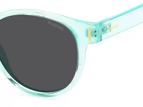 Сонцезахисні окуляри Polaroid PLD 6175/S 5CB51M9 Бірюзовий, Прозорий, Round - 4