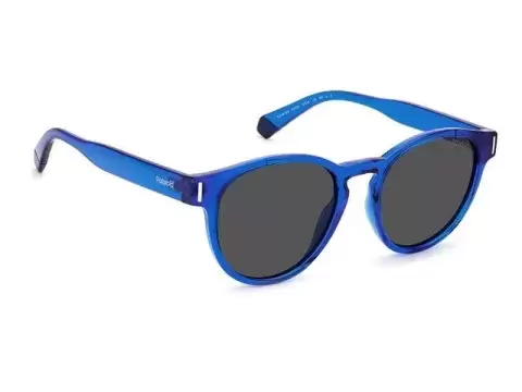 Сонцезахисні окуляри Polaroid PLD 6175/S PJP51C3 Синій, Прозорий, Round - 3