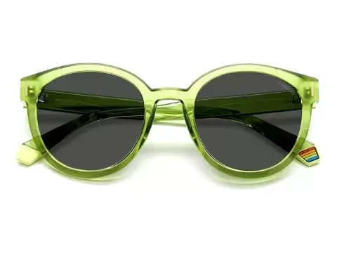 Сонцезахисні окуляри Polaroid PLD 6185/S 6DX52M9 Зелений, Кругла - 4