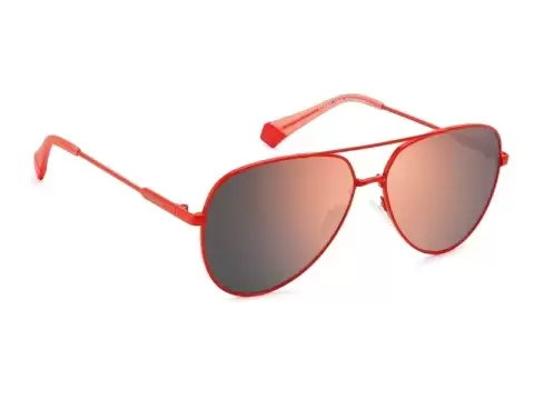 Сонцезахисні окуляри Polaroid PLD 6187/S C9A60JQ Червоний, Авіатор - 2