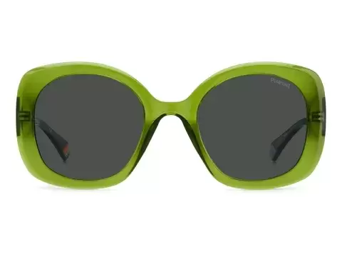 Сонцезахисні окуляри Polaroid PLD 6190/S 1ED52M9 Зелений, Кругла - 3